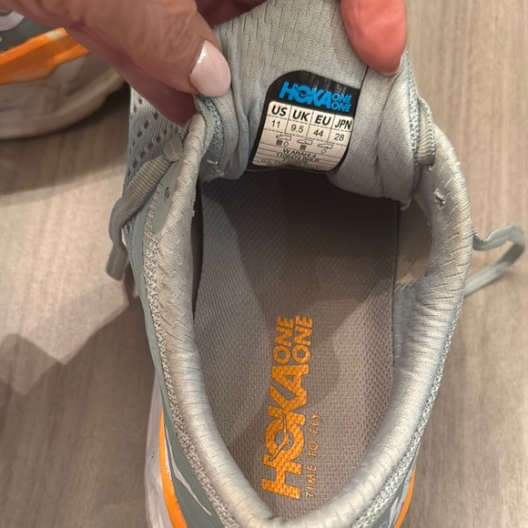 ***Price Drop***HOKA Teal and Orange Running Shoes - Picture 2 of 10